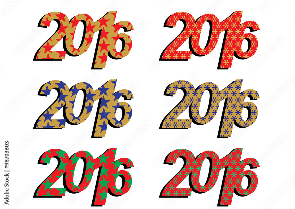 2016 Happy New Year Vector 2016 Happy New Year Vector