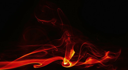 abstract frame on black background