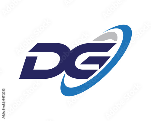 DG Letter Swoosh Group Logo