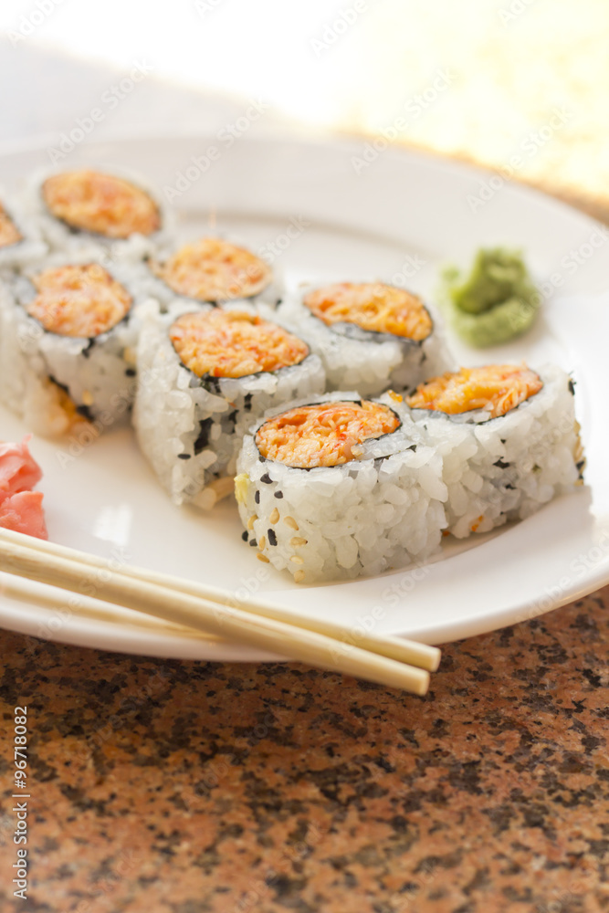 Spicy Shrimp Roll Spicy Shrimp Roll