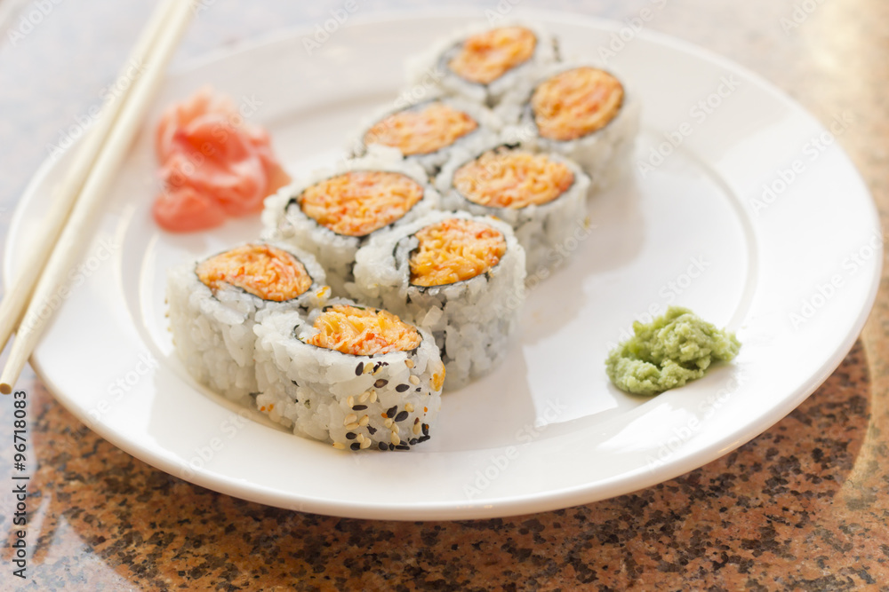Spicy Shrimp Roll Spicy Shrimp Roll