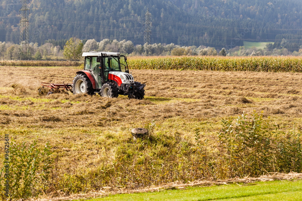 Obraz premium Tractor