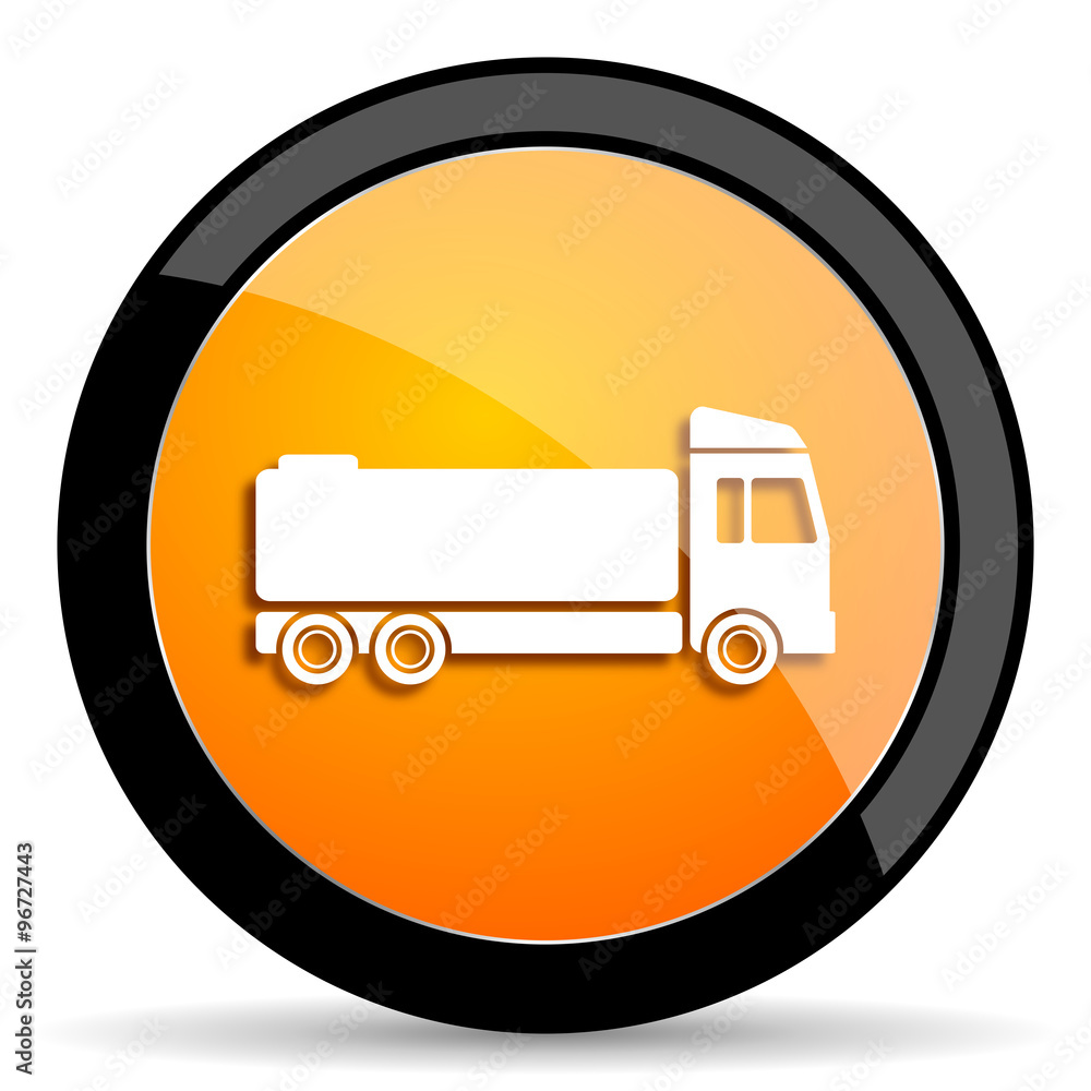 truck orange icon truck orange icon