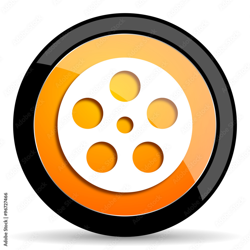 film orange icon