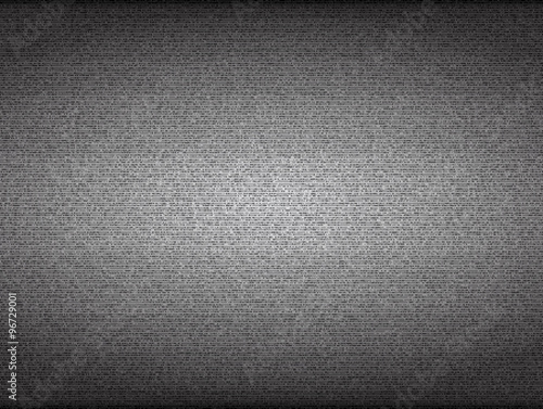 No signal TV screen. Grainy noise vector background