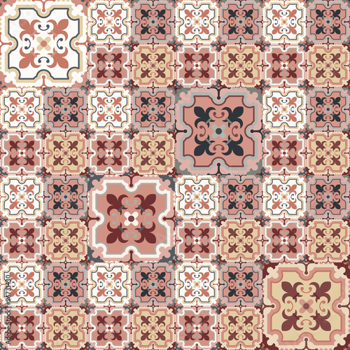 Retro Floor Tiles patern