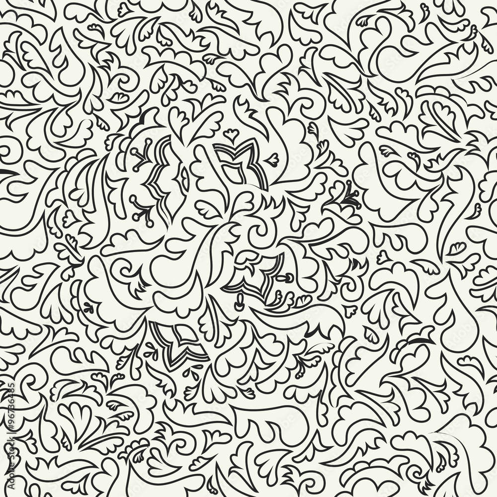 Floral seamless pattern. illustration for beautiful design Floral seamless pattern. illustration for beautiful design