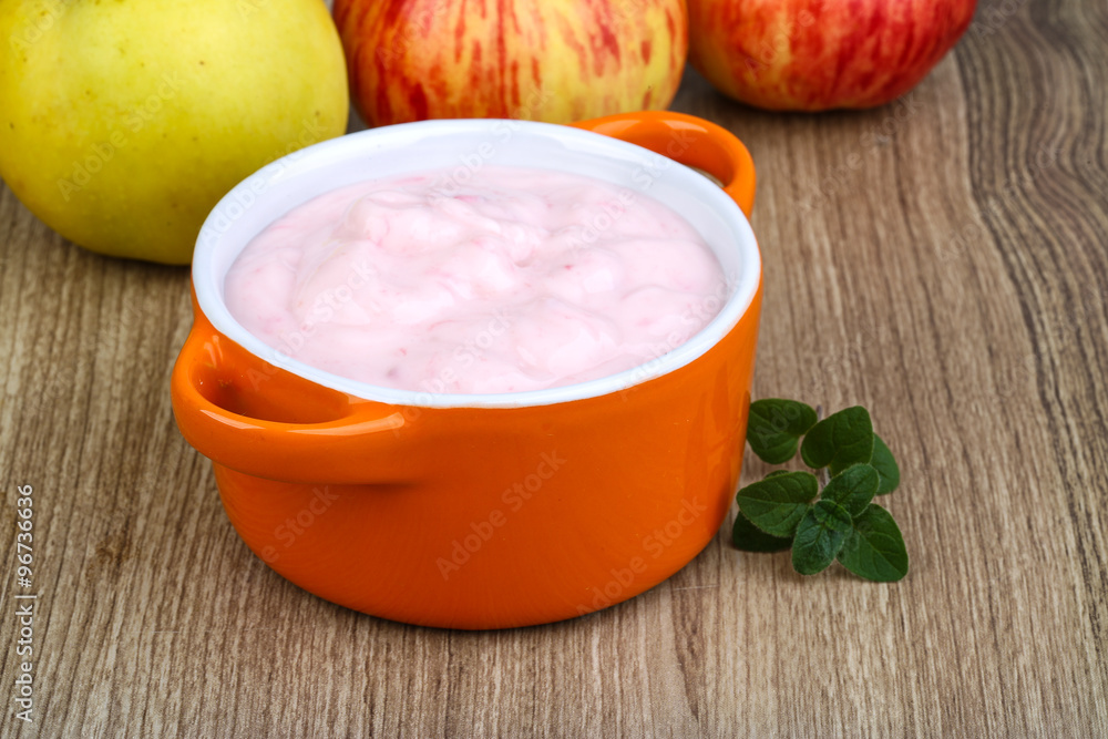 Srawberry yoghurt Srawberry yoghurt
