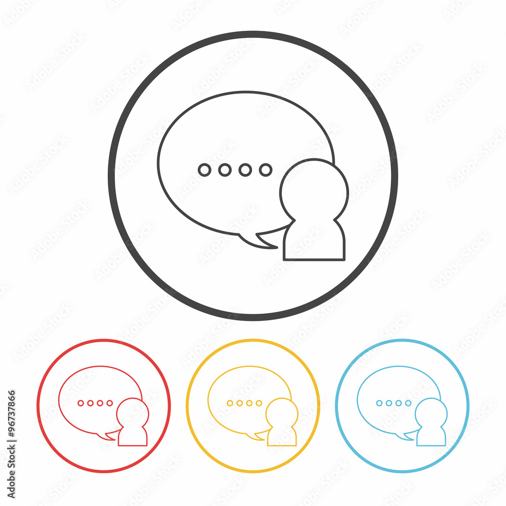 message line icon message line icon
