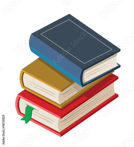 vector color books