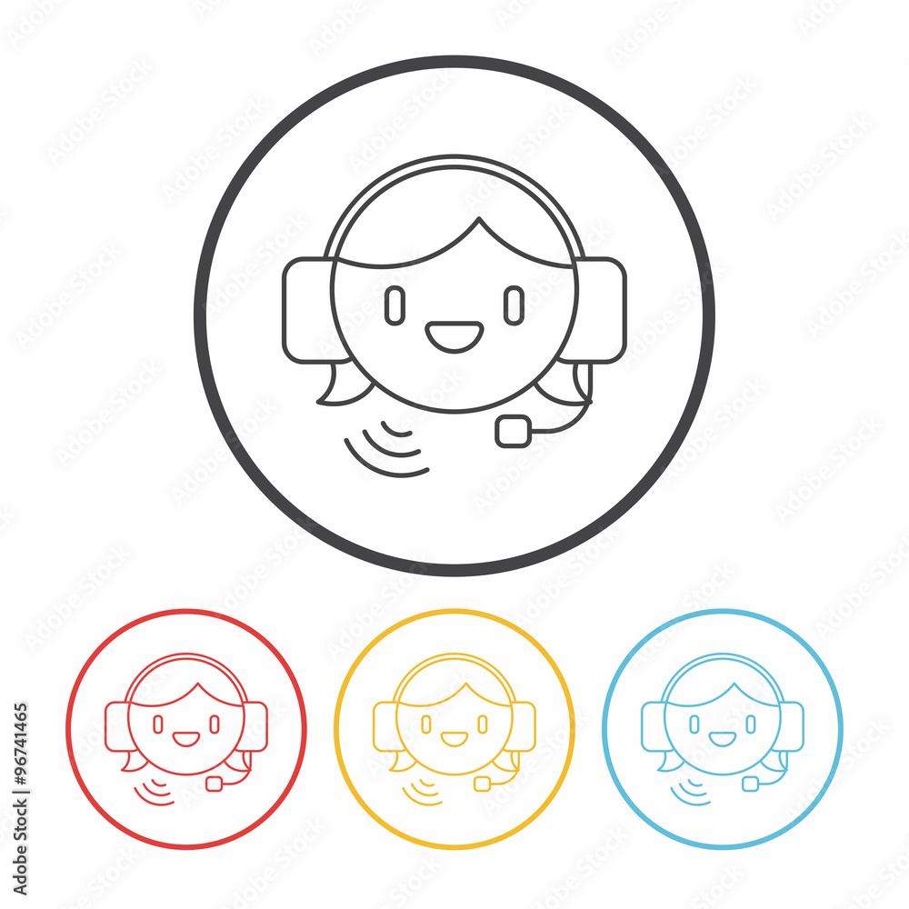 Customer Service icon Customer Service icon