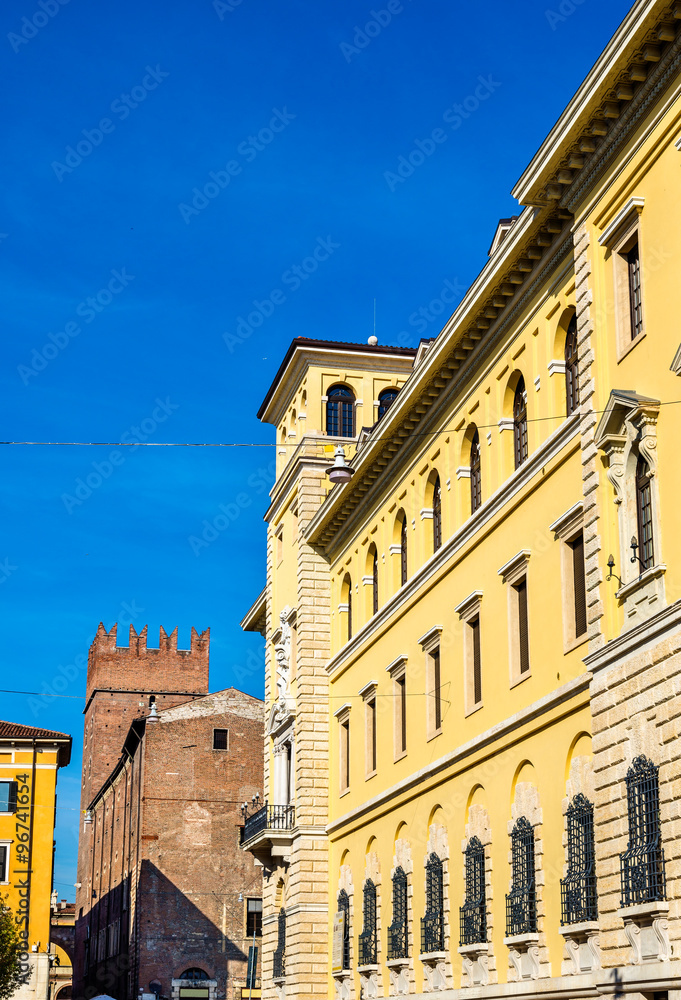 Palazzo Fagiuoli (ex Central Post Office) in Verona - Italy