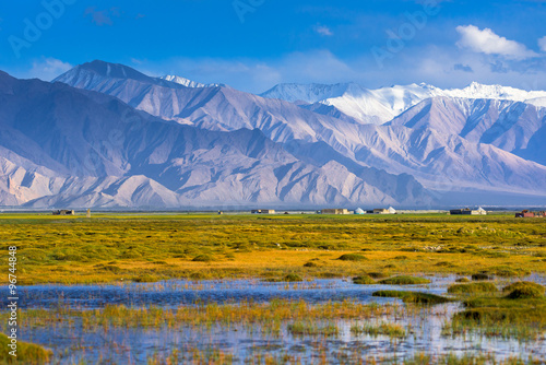 Tashkurgan Grassland or The Golden Grasslands in Taskurgan is a town in the far west of Xinjiang Province in China