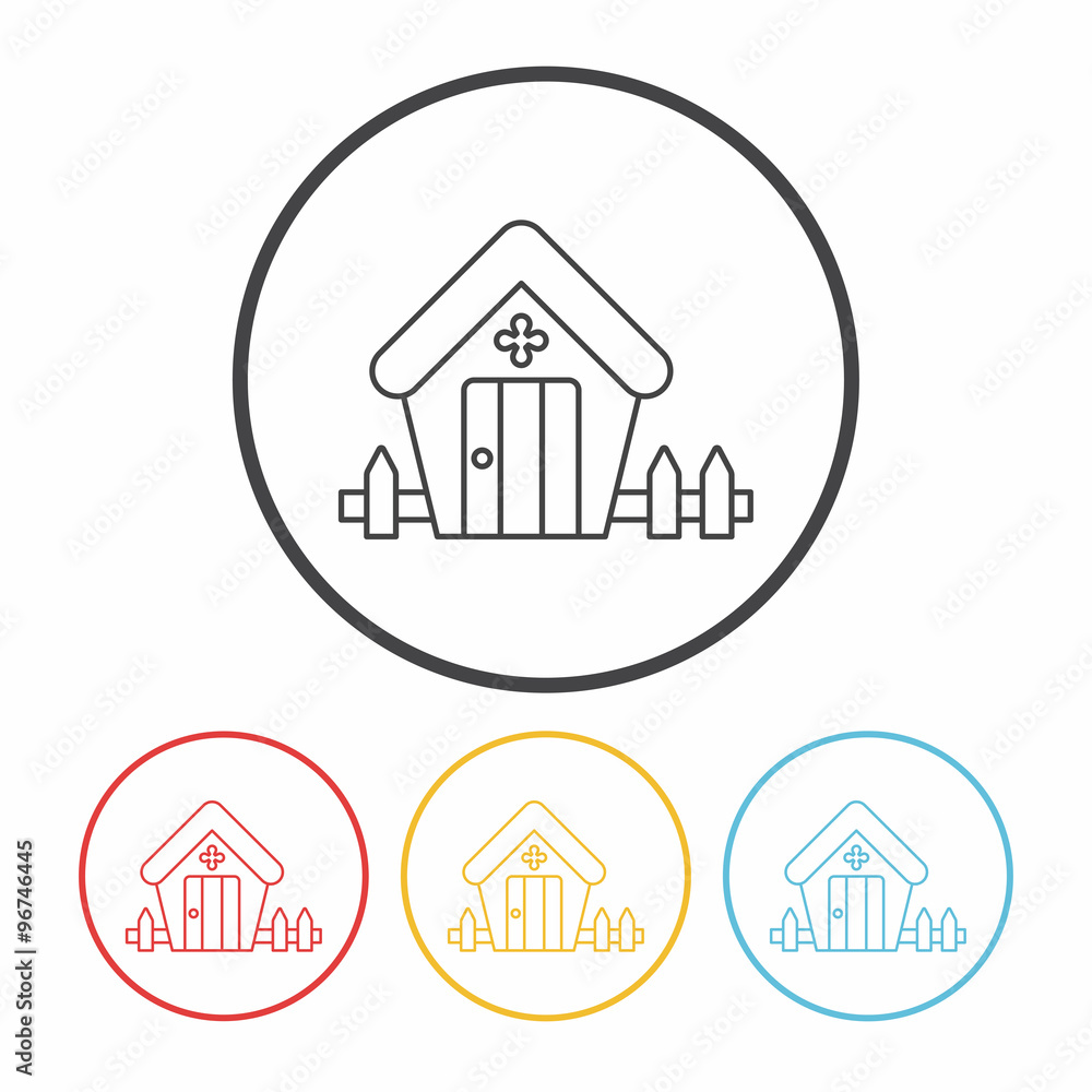 barn line icon barn line icon