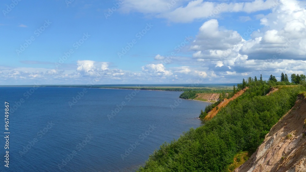 Shore of Onega lake in Karelia, Russia, 4k
Shore of Onega lake in Karelia, Russia, 4k