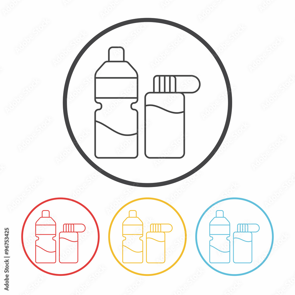 ice-drink line icon ice-drink line icon