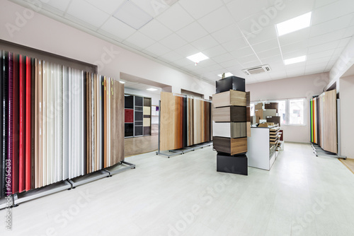 showroom for chipboard panels photo