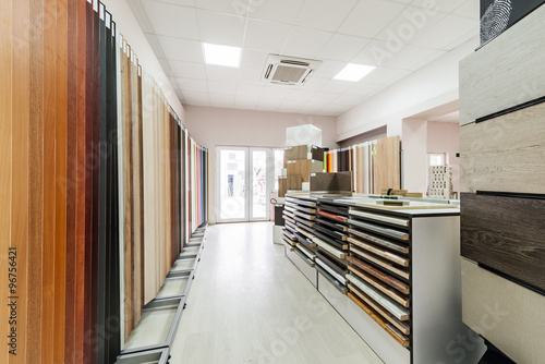 showroom for chipboard panels photo
