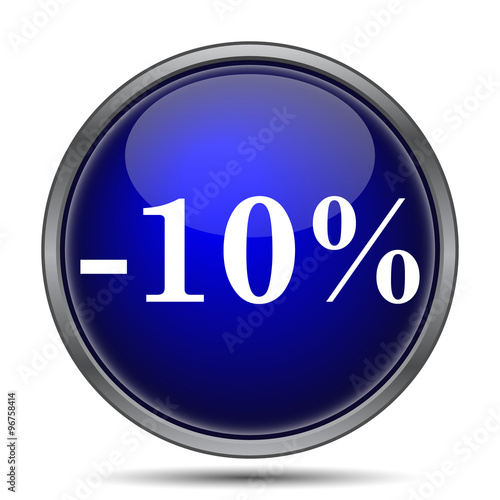 10 percent discount icon