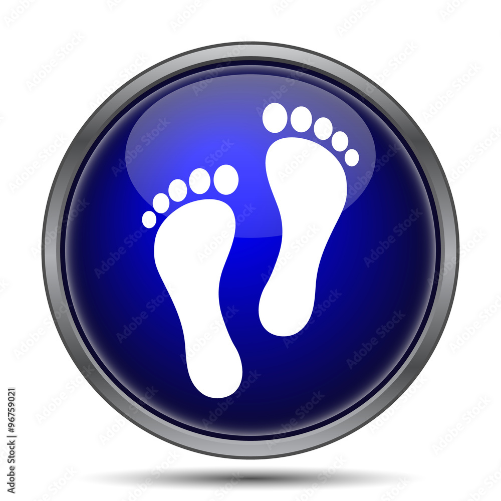 Foot print icon Foot print icon