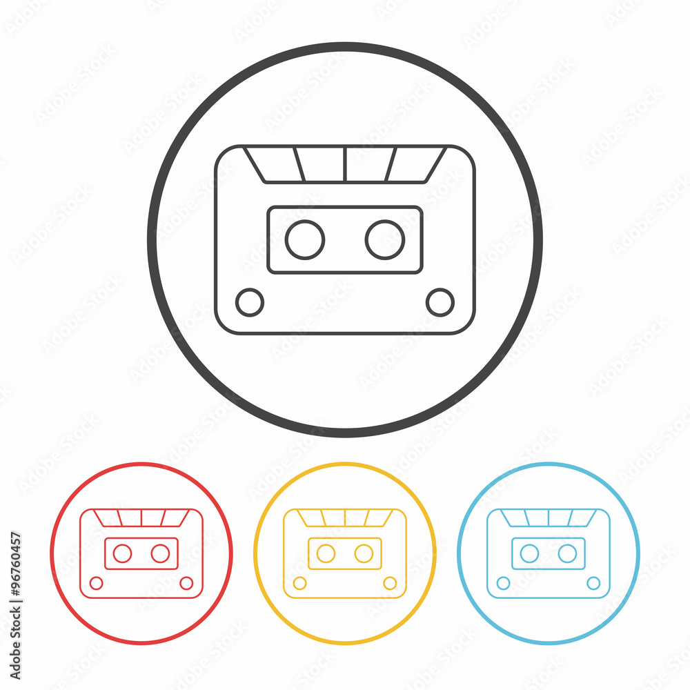 tape line icon tape line icon