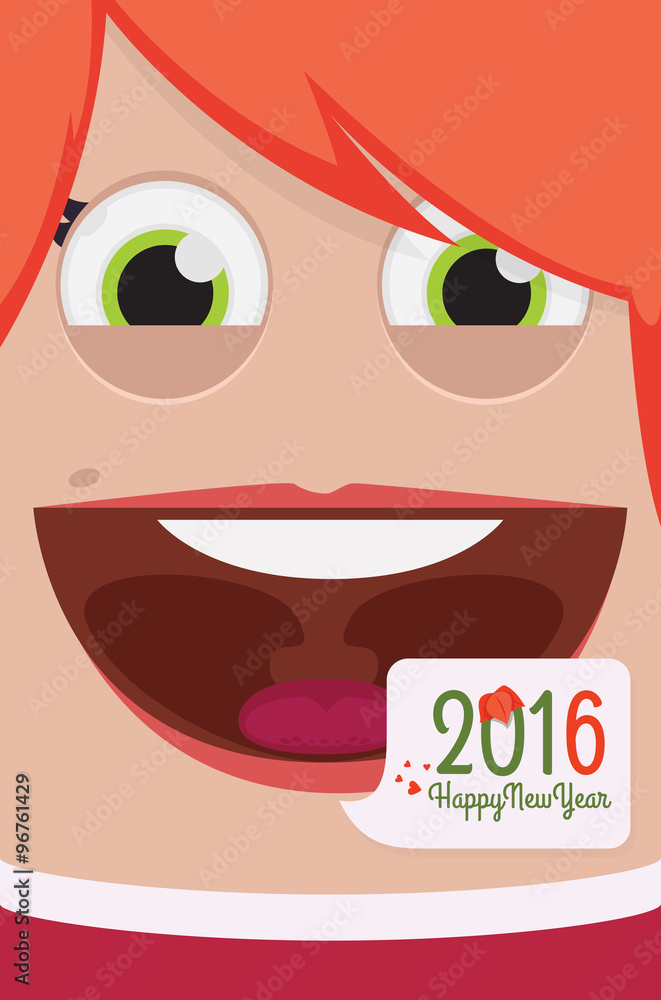 Christmas people vector illustration Christmas people vector illustration