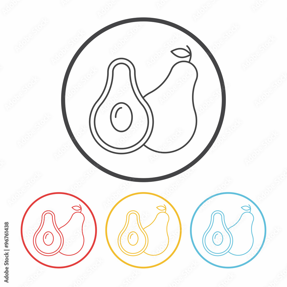 vegetables line icon vegetables line icon