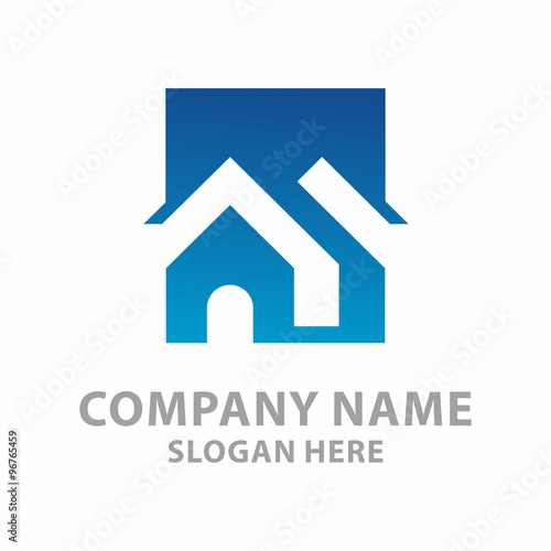 Real estate home house logo icon