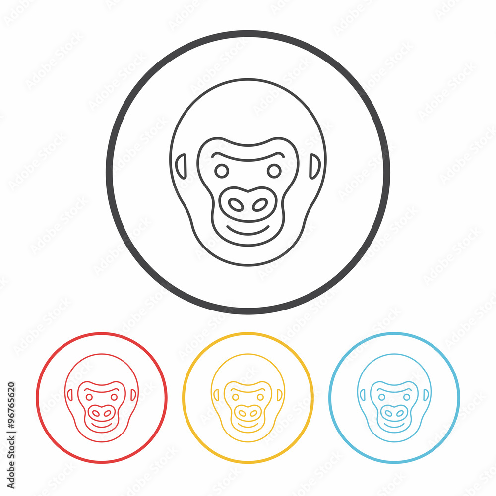 animal line icon animal line icon