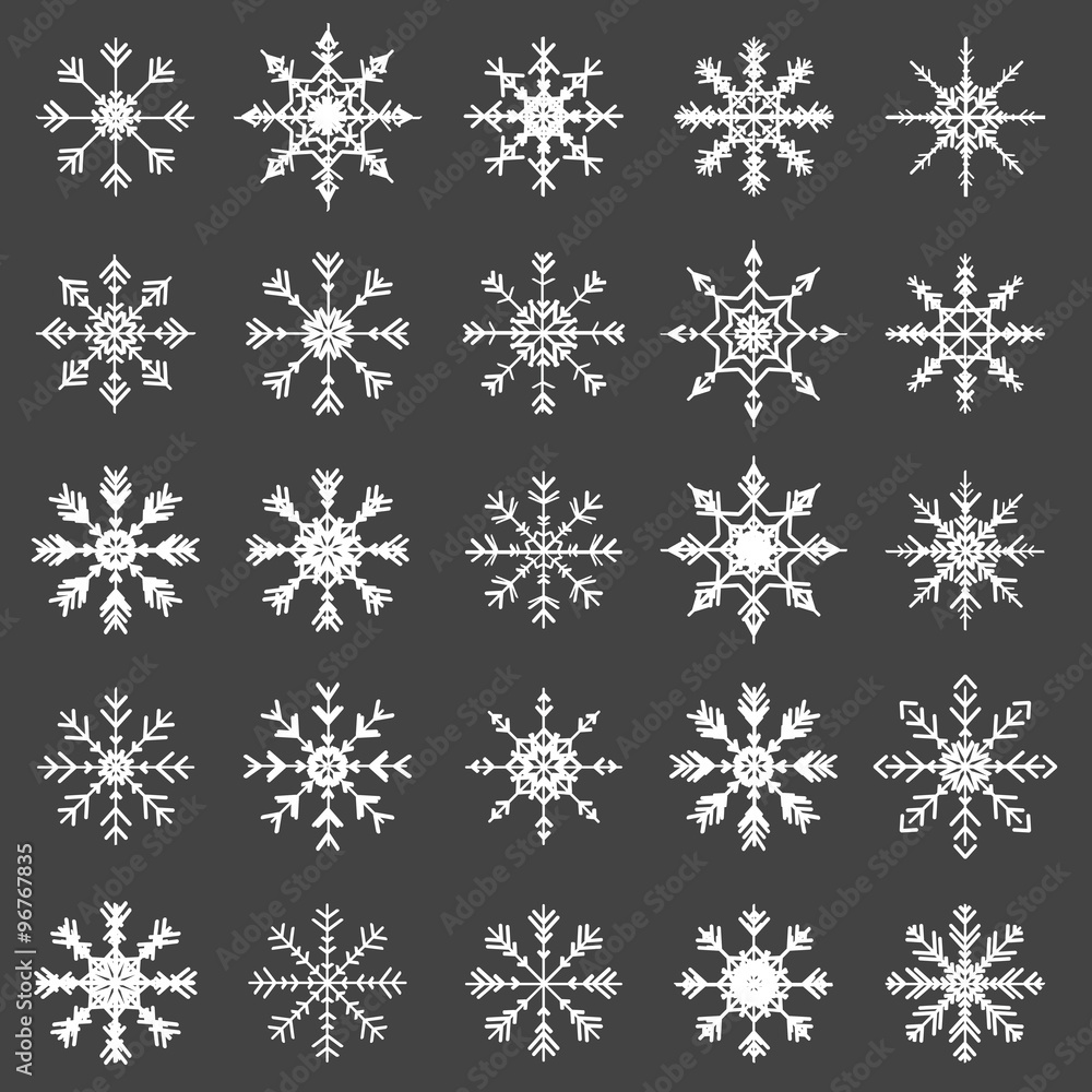 winter christmas snowflakes winter christmas snowflakes