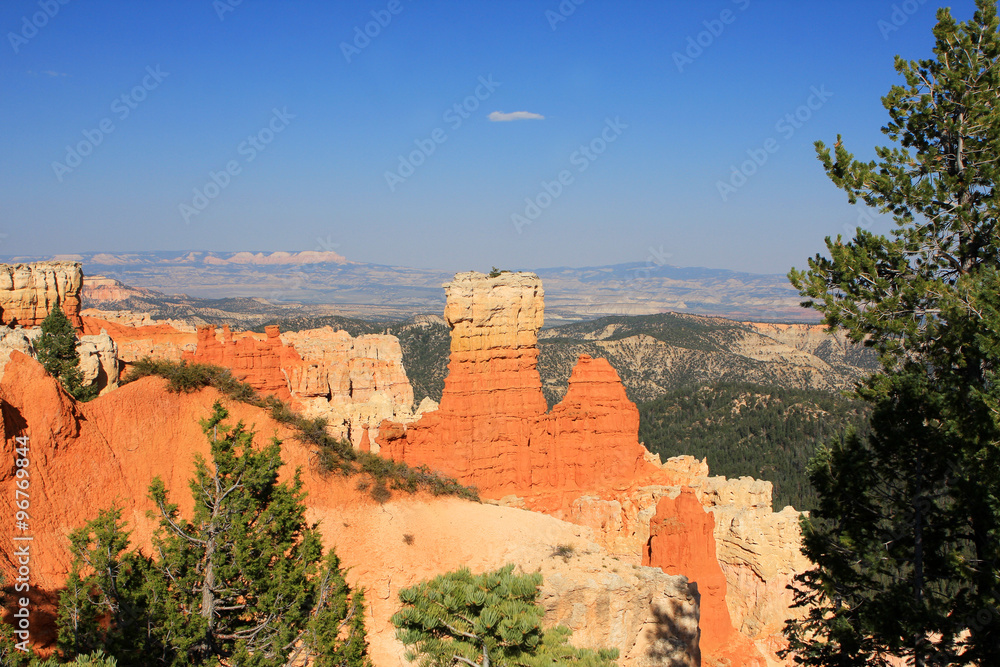 Bryce Canyon National Park located in Utah, USA Bryce Canyon National Park located in Utah, USA