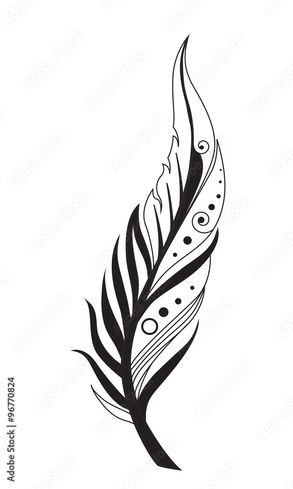 Obraz premium Feather