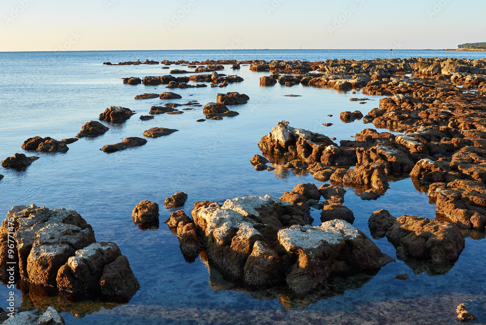 Croatian rocky shore