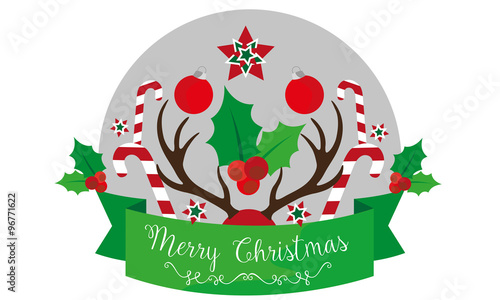 Postcard Merry Christmas