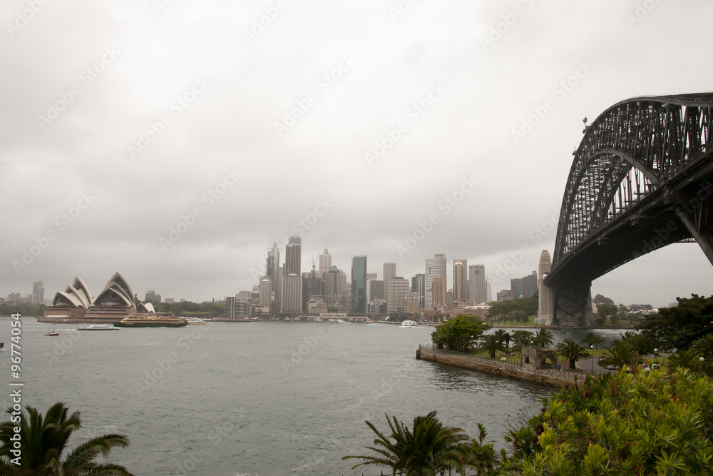 Naklejka premium Sydney Harbor - Australia