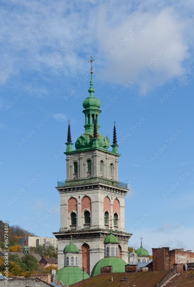 Assumption Church, Tower Kornyakta, Lviv