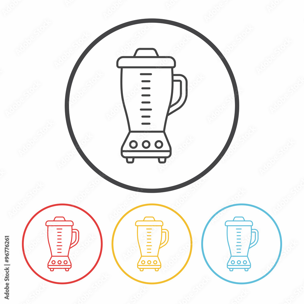 juicer line icon juicer line icon
