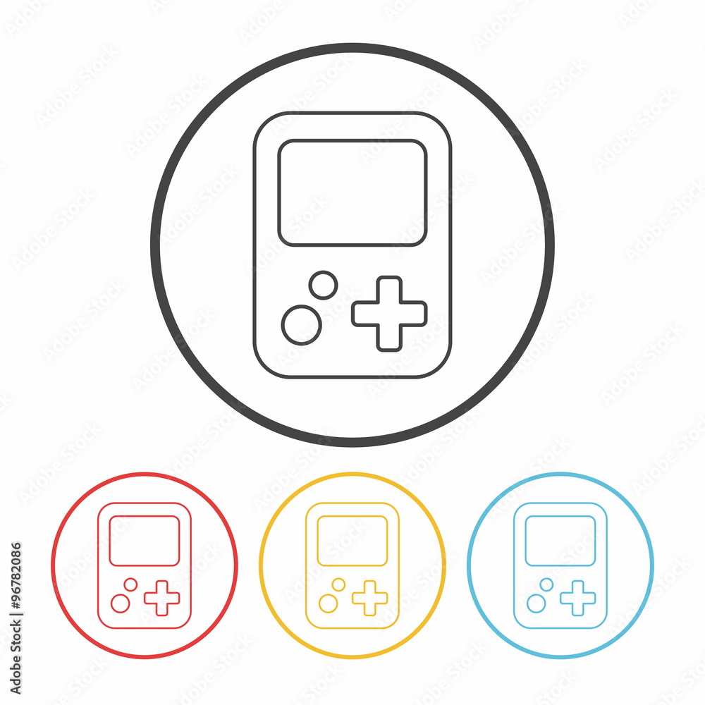 toy game consoles icon toy game consoles icon
