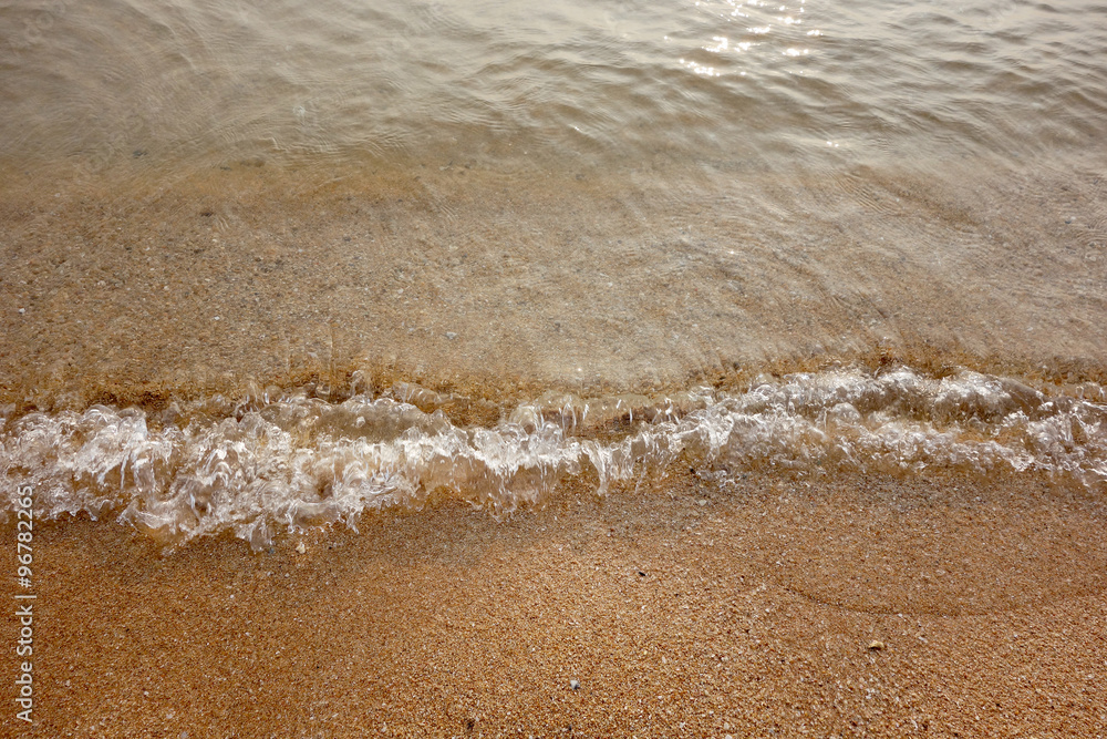 sand and small wave