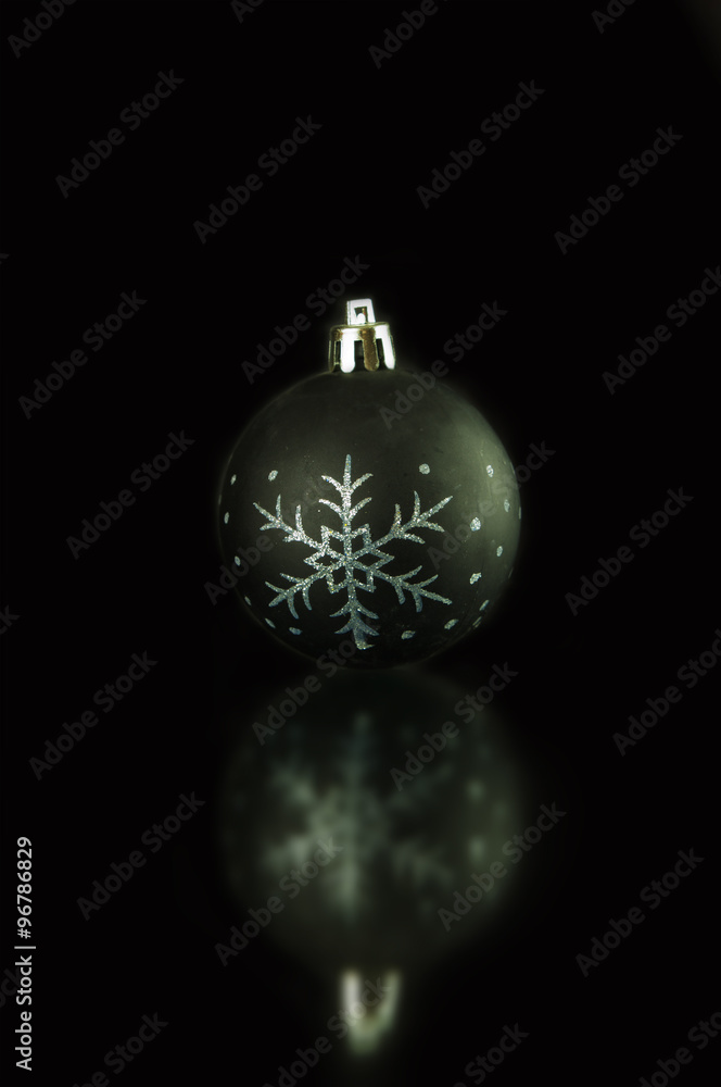 festive ball isolated, isolated on black. festive ball isolated, isolated on black.