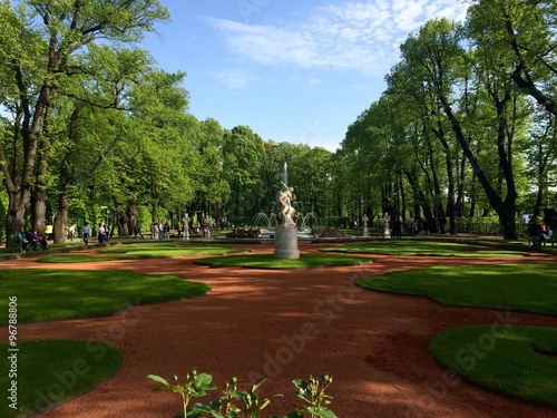 Summer Garden in Saint-Petersburg