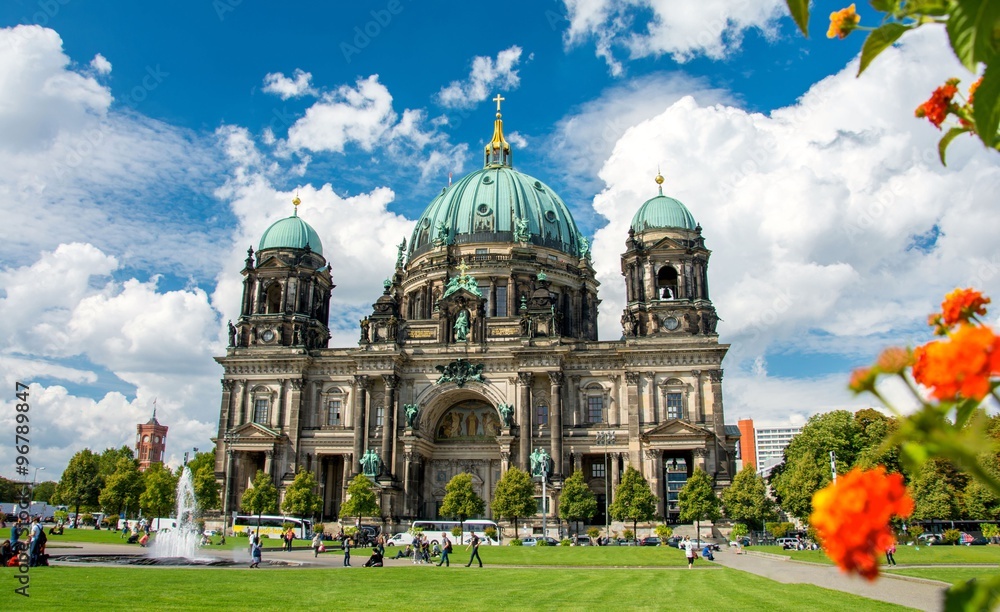 Obraz premium Berlin Cathedral, Berliner Dom, Germany