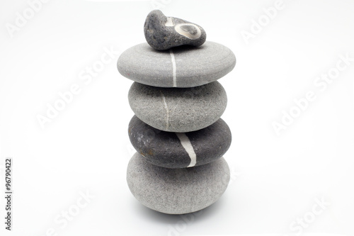 Cuadro en lienzo Poised Stones
