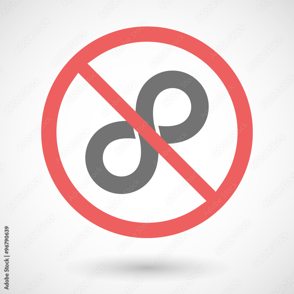 Forbidden vector signal with an infinite sign Forbidden vector signal with an infinite sign
