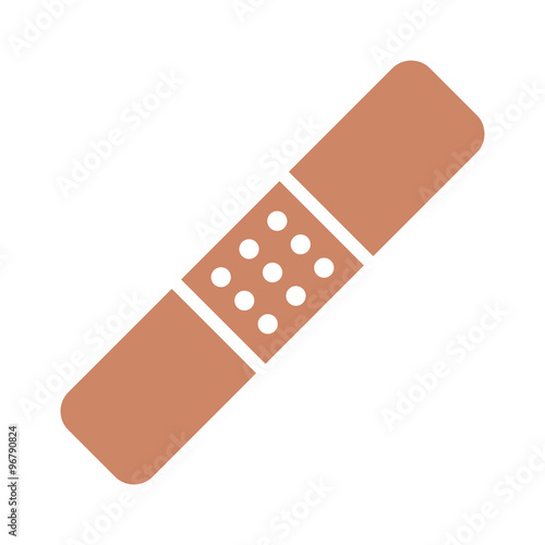 Bandage flat icon for app and website