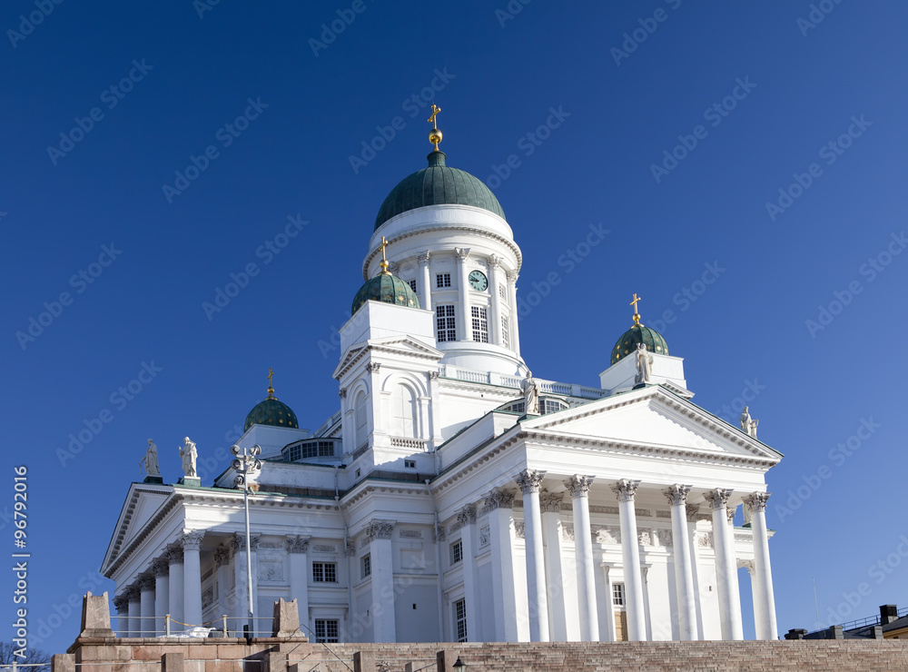 Lutheran cathedral in Helsinki, Finland