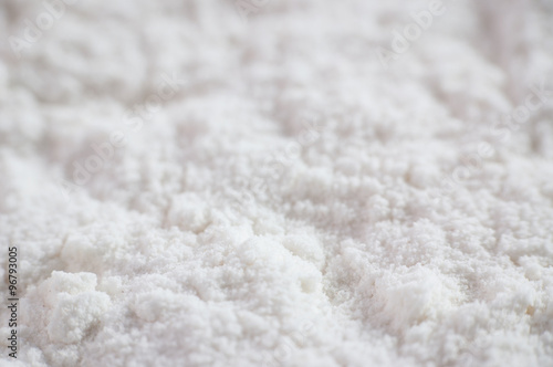 Wheat flour closeup