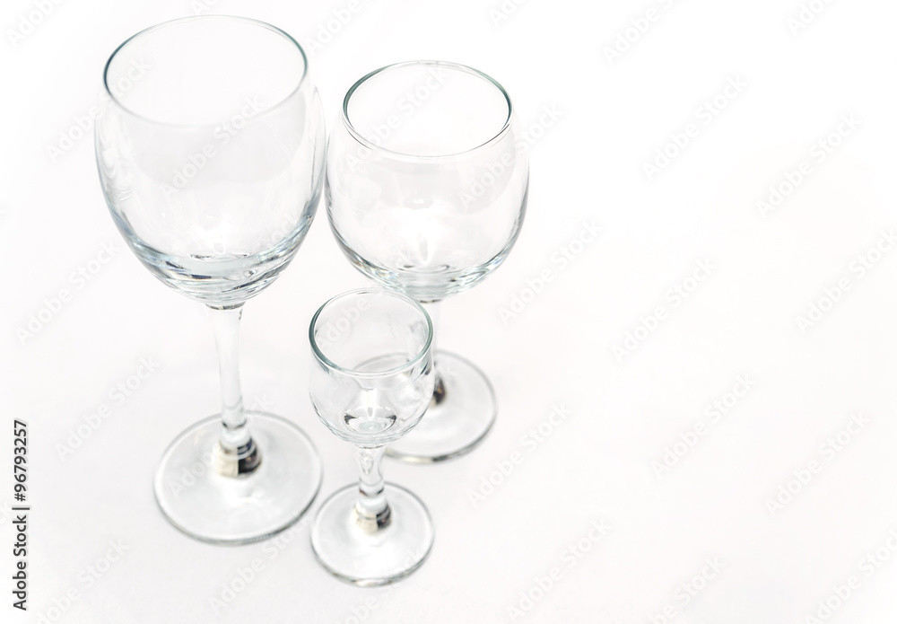 Three glasses Three glasses