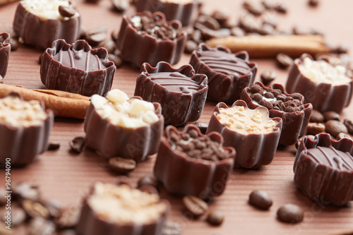 delicious chocolate candies © photoniko