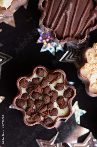 delicious chocolate candies